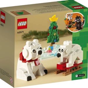 🆕LEGO • Wintertime Polar Bears • #40571